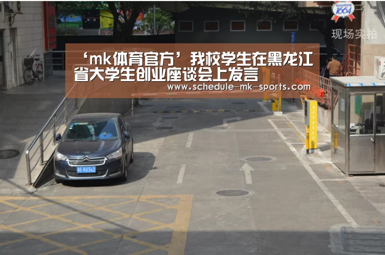 ‘mk体育官方’我校学生在黑龙江省大学生创业座谈会上发言